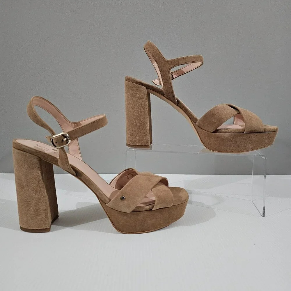 Kate Spade Delphi Platform Sandal Block Heel Shoe… - image 3